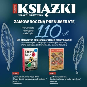 KSIĄŻKI MAGAZYN DO CZYTANIA od nr 3/26(6 wydań)    