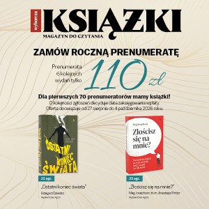 KSIĄŻKI MAGAZYN DO CZYTANIA od nr 5/26(6 wydań)     